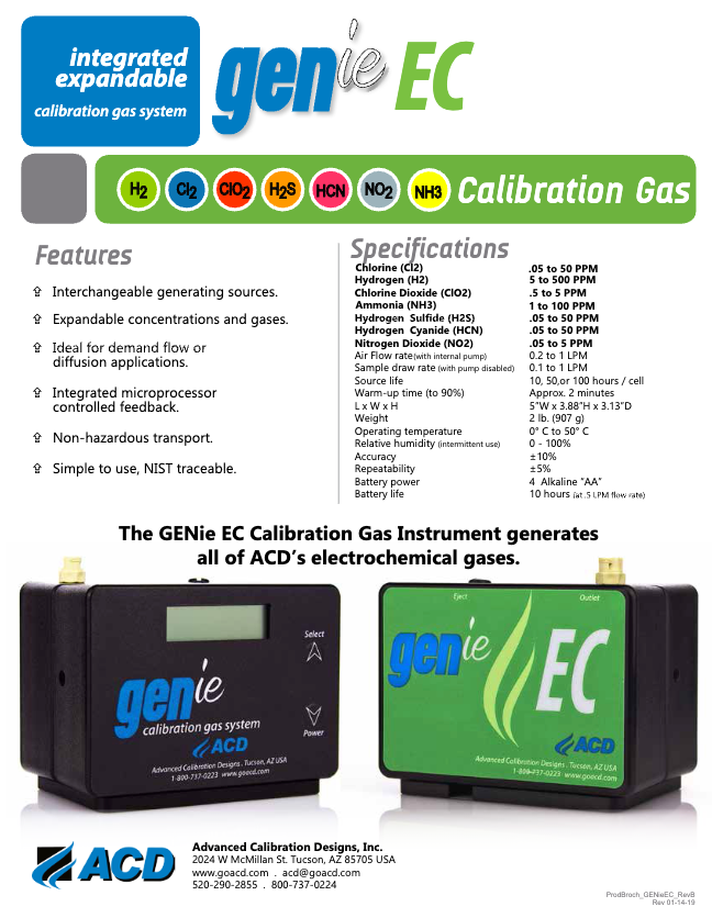 GENie EC Brochure